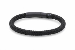 Seilarmband 6mm - Ruyter-Kollektion | Ausgabe schwarz