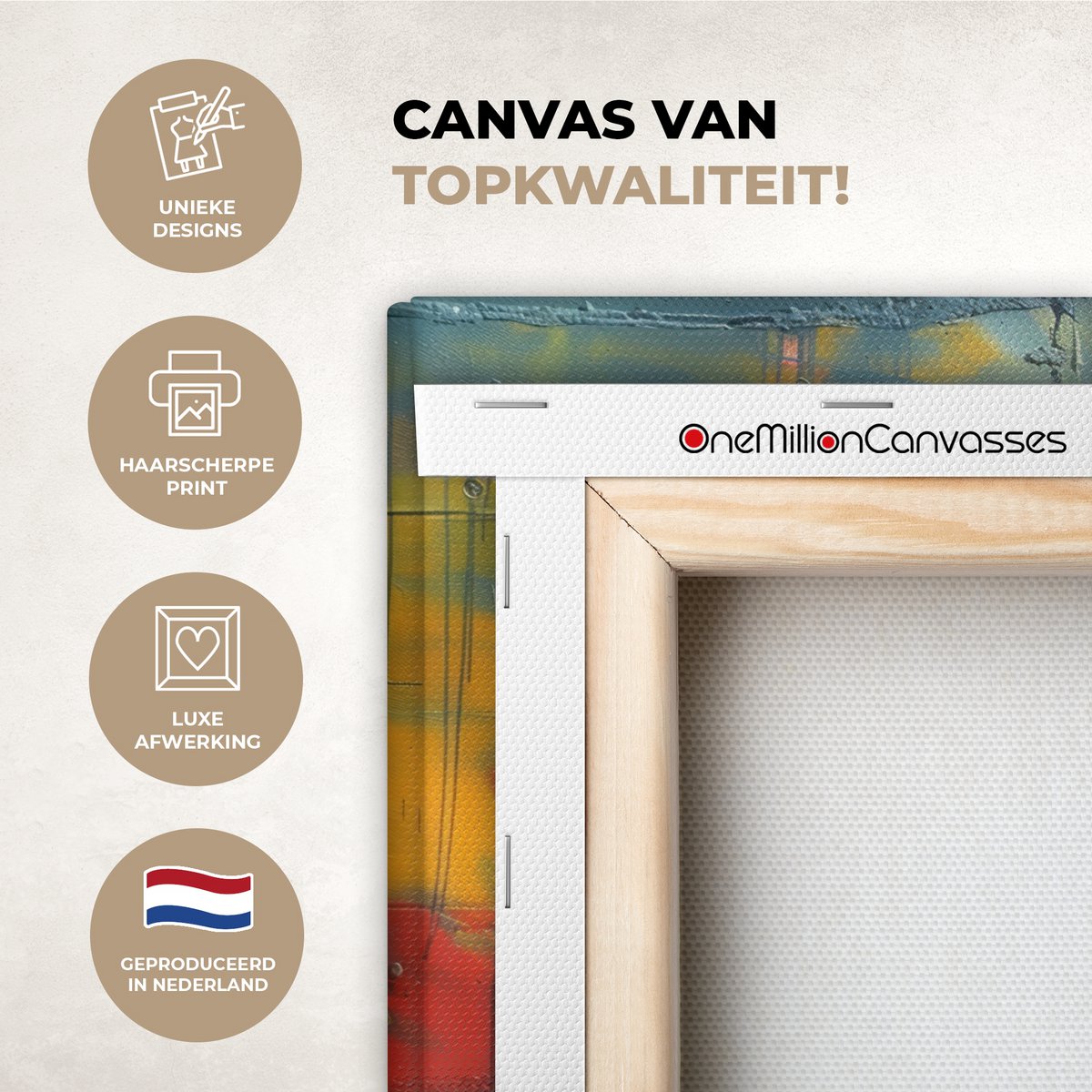 Leinwand Malerei - Wanddekoration Banksy Sty