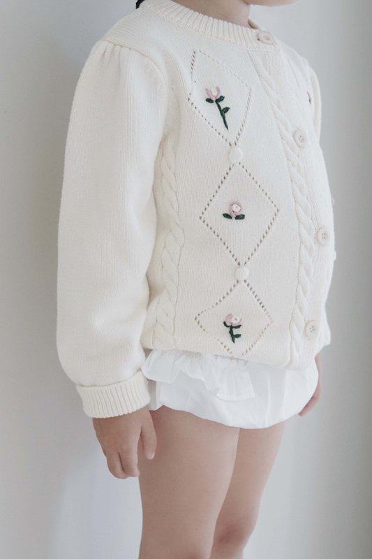 Bloomer in cotone con volant - Bianco classico
