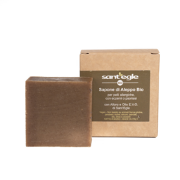 Organic Aleppo Soap with 40% Bay Leaves, 100gr (Pack of 6pz)