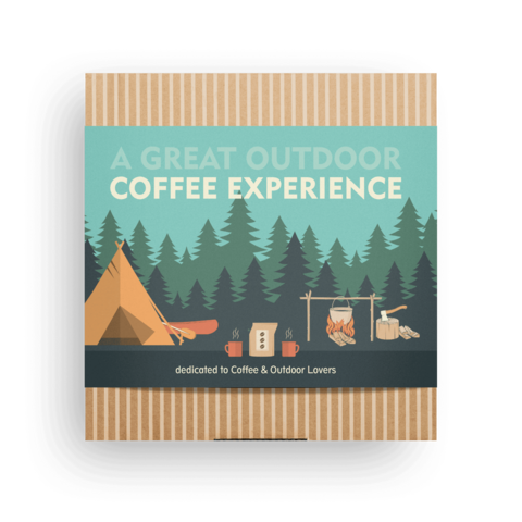 OUTDOOR SPECIALE KOFFIE GESCHENKDOOS