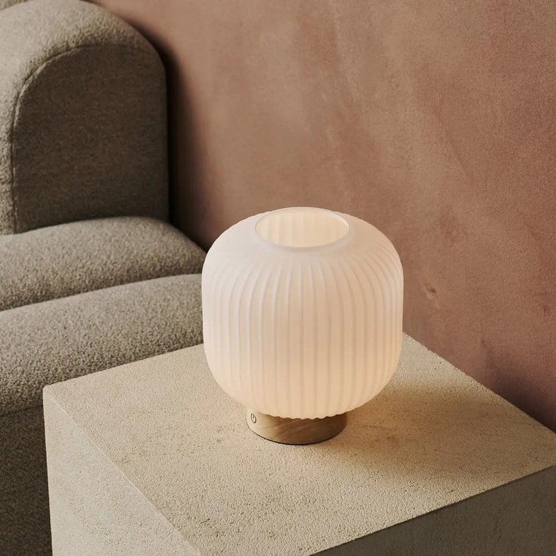 Lyla Lichtbruine Unieke Oplaadbare Lamp