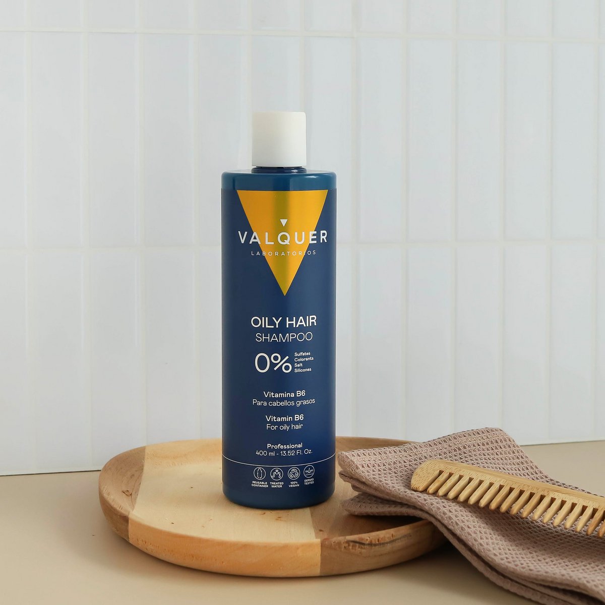 Champú para Cabello Graso - 0% Sin Sulfatos