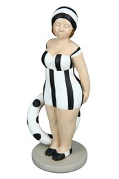 Figura poli "Becky" nero/bianco VE 4 so