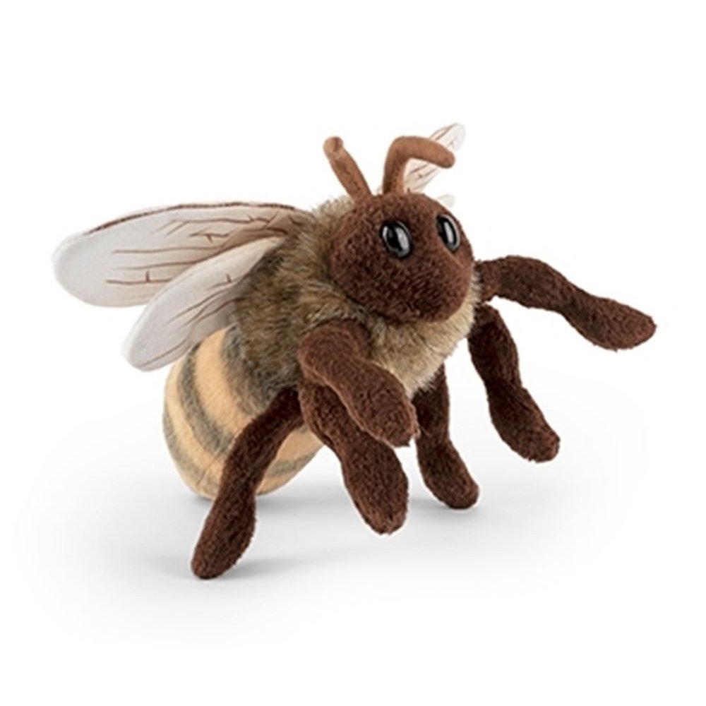 Living Nature peluche abeille européenne en peluche