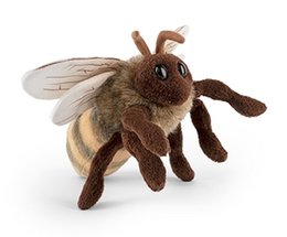 Living Nature peluche abeille européenne en peluche