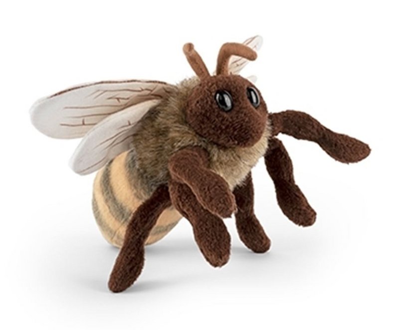Living Nature peluche abeille européenne en peluche