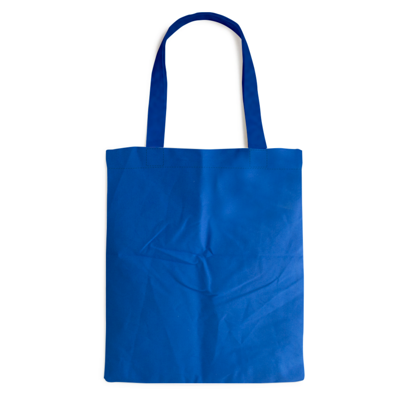 Cotton Tote Bag Luxe, Pfauenfedern