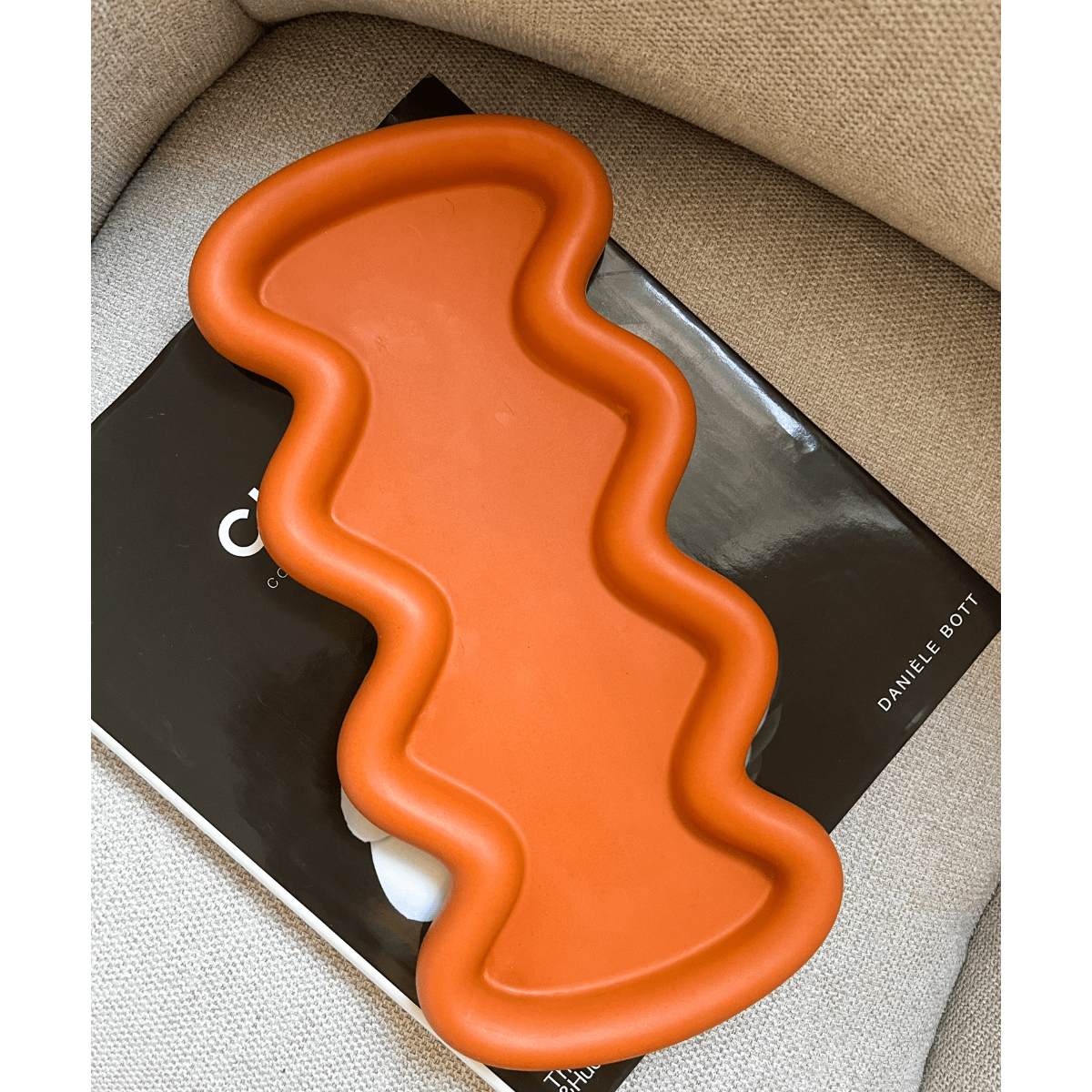 Spezie alla zucca con vassoio ondulato