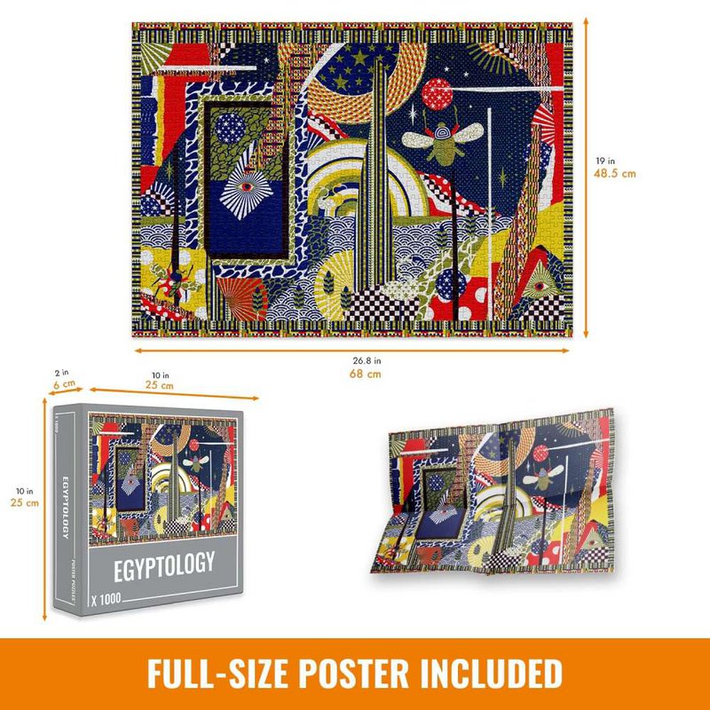 Egyptology Jigsaw Puzzle (1000 brikker)