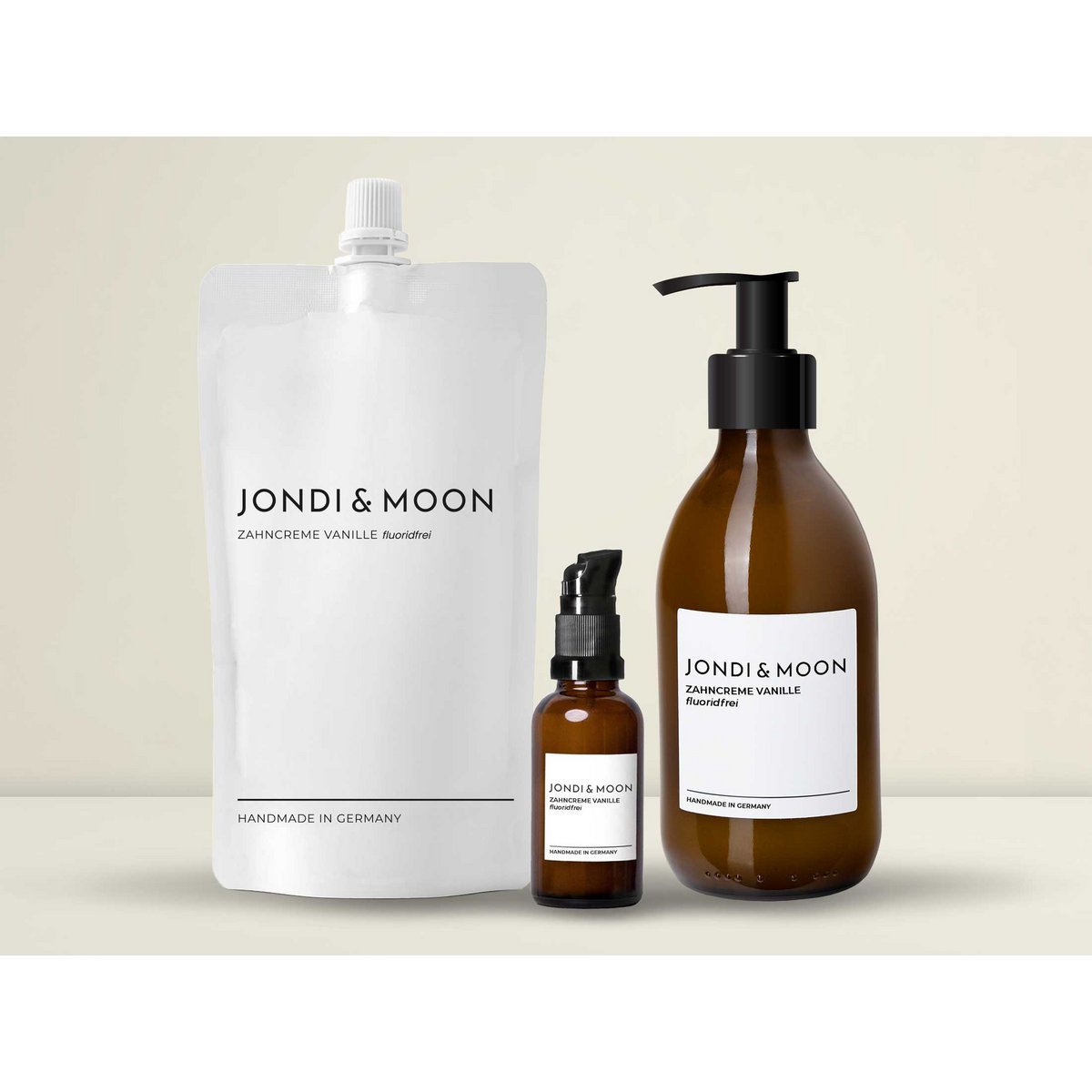 JONDI&MOON toothpaste vanilla fluoride-free