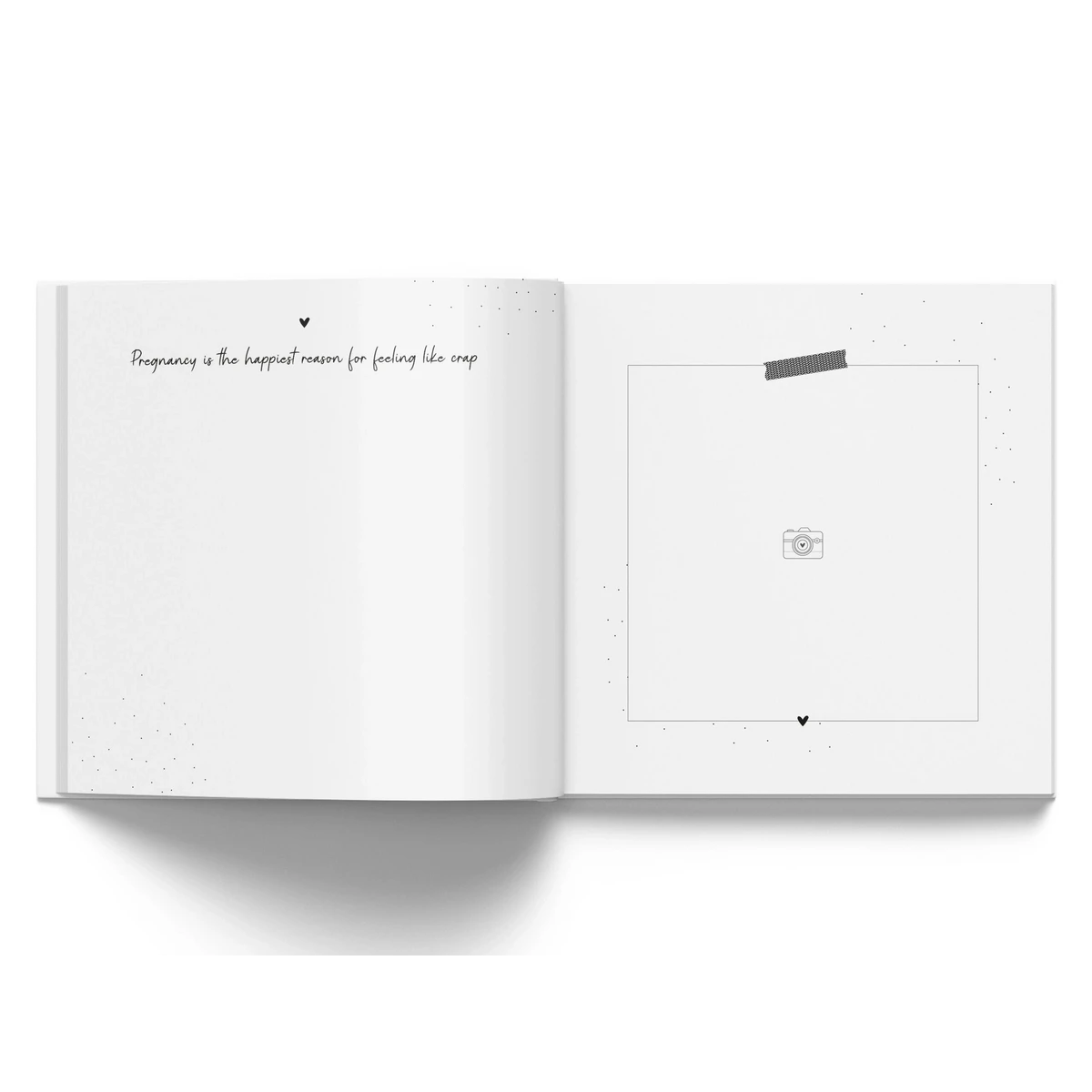 Fyllbooks Mijn babyshower boek - Linnen Taupe