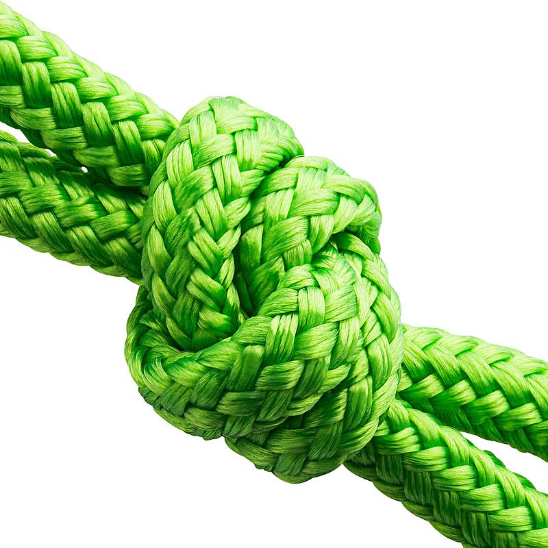Keyring "Knot" - LIGHT GREEN