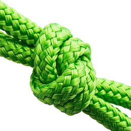 Keyring "Knot" - LIGHT GREEN