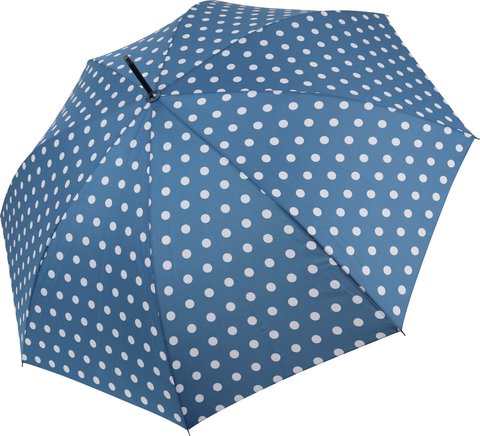 WS Schirm Automatic Blue Polka