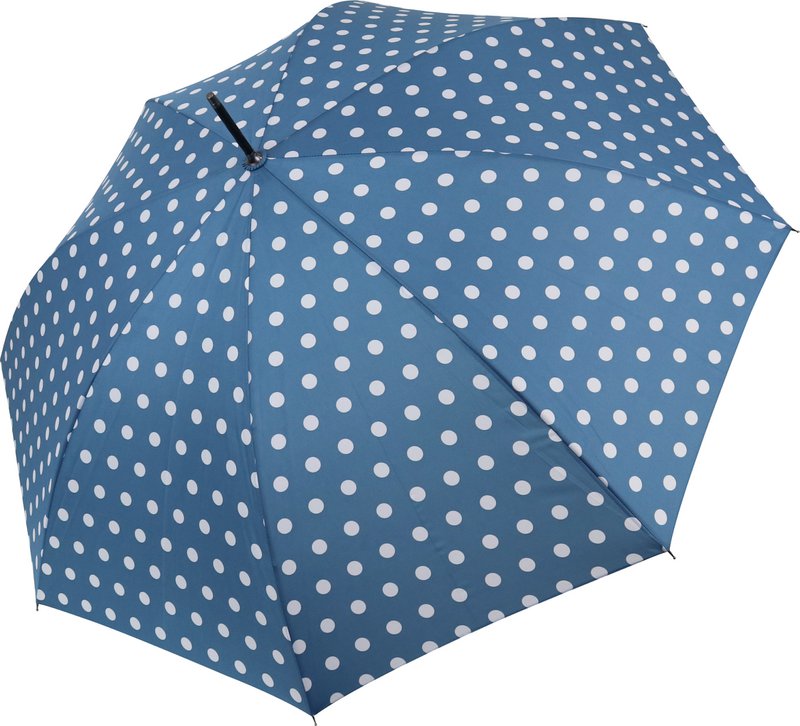WS Schirm Automatic Blue Polka