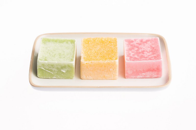 GREEN APPLE fragrance cubes - amber cubes per 10 pieces - B2B