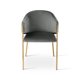 Dalila eetstoelen [set van 2] [Velvet]
