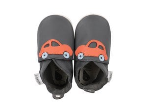Soft Sole Racing Car Grey/Orange
