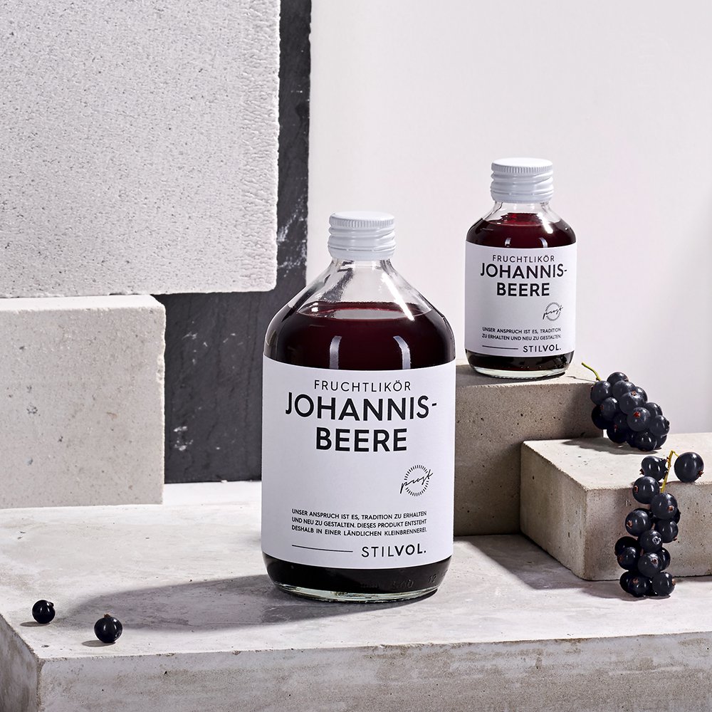 Blackcurrant fruit liqueur 20% vol. - Blackcurrant liqueur from STILVOL.