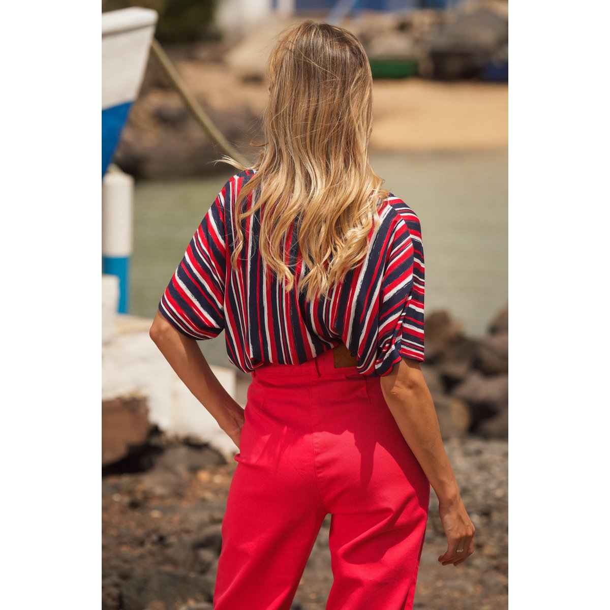Blusa Riscas