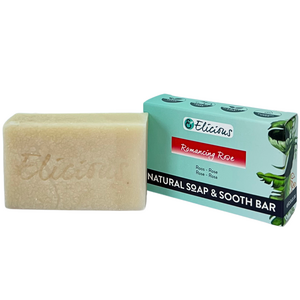 Handgemaakte natuurlijke zeep Romancing Rose 100g