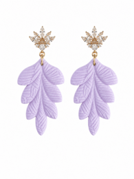Liria - Leaf statement oorbellen