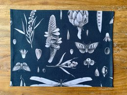 Podkładka 30 x 43 cm, 100% bawełna, z nadrukiem | Nasiona Węgiel
