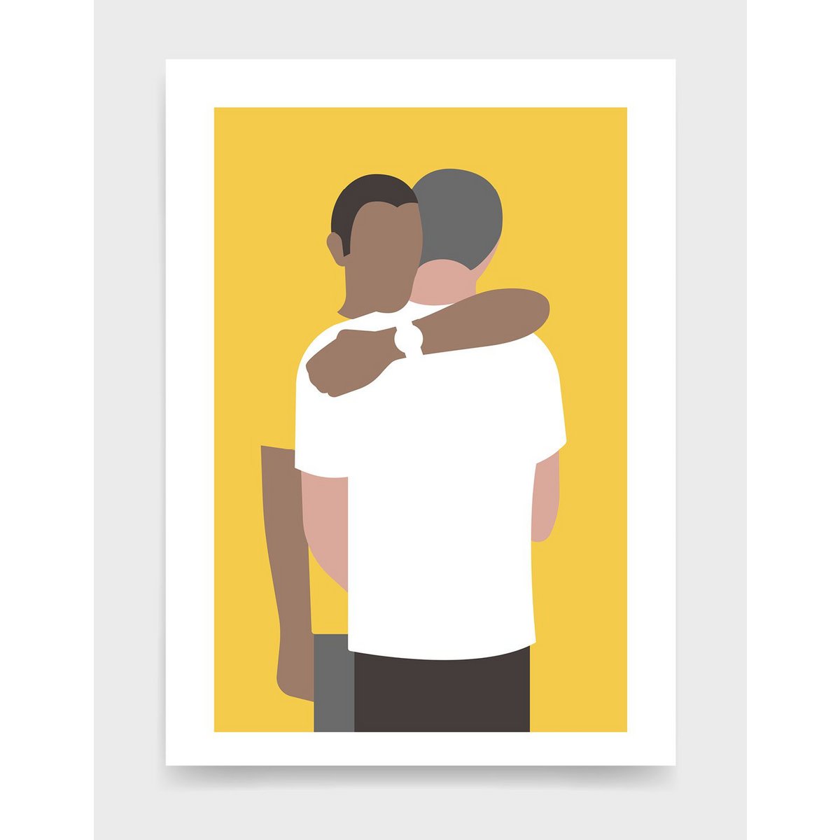 Man hug