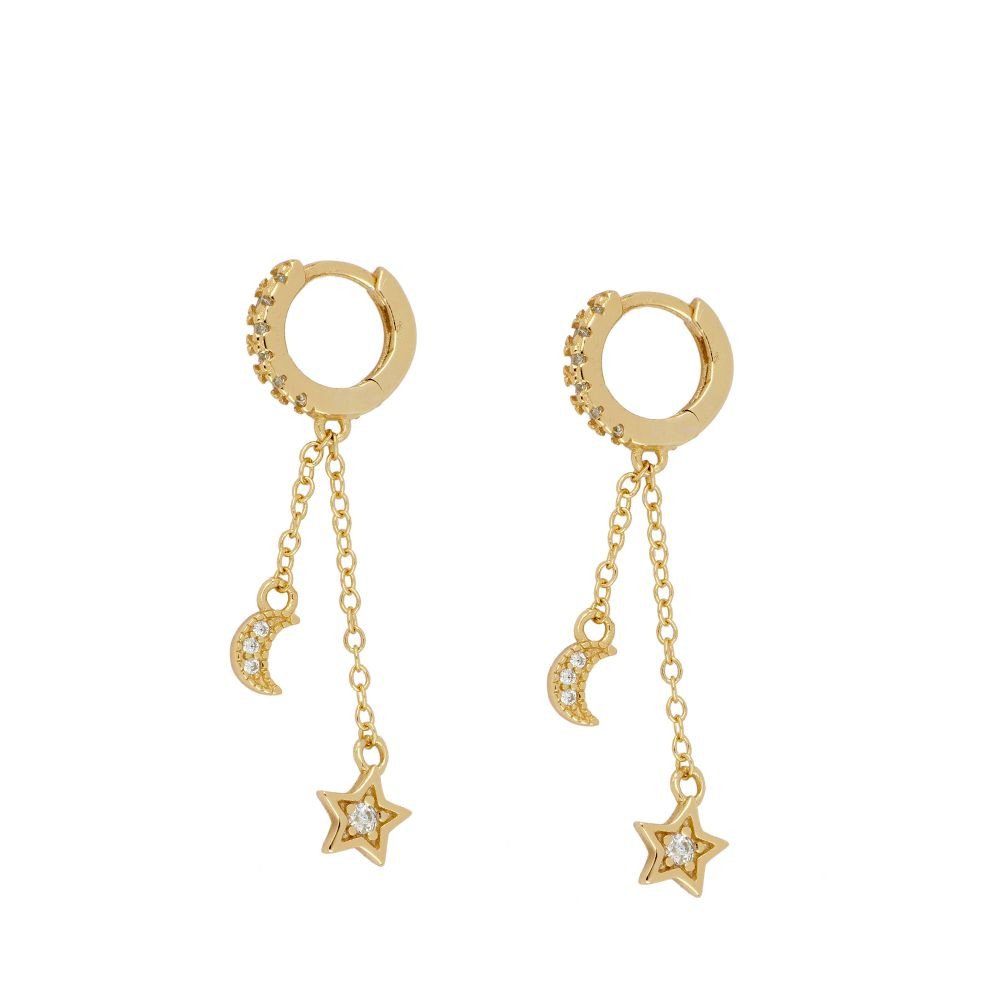 SKY HOOP EARRINGS