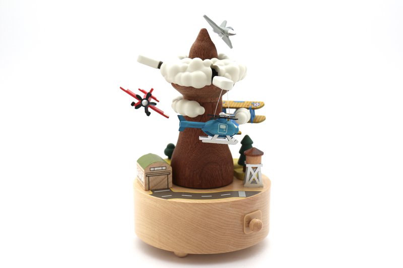 Propeller Plane Music Box n°47