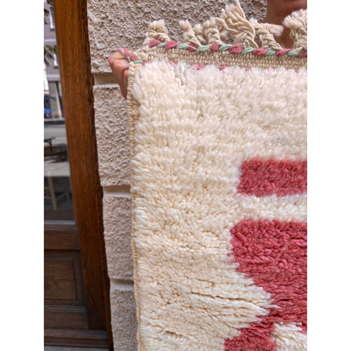 Mini Berber carpet - Runrah - 0.60 x 1.10m fair