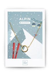 Elegant gold-toned necklace with a simple circular pendant, perfect for everyday wear.