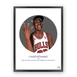 Poster "DAS UNDETRÔNABLE" 30x40cm