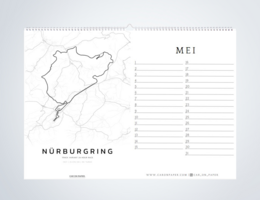 Car Birthday Calendar