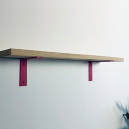 Plankdrager Omgekeerde L-model roze