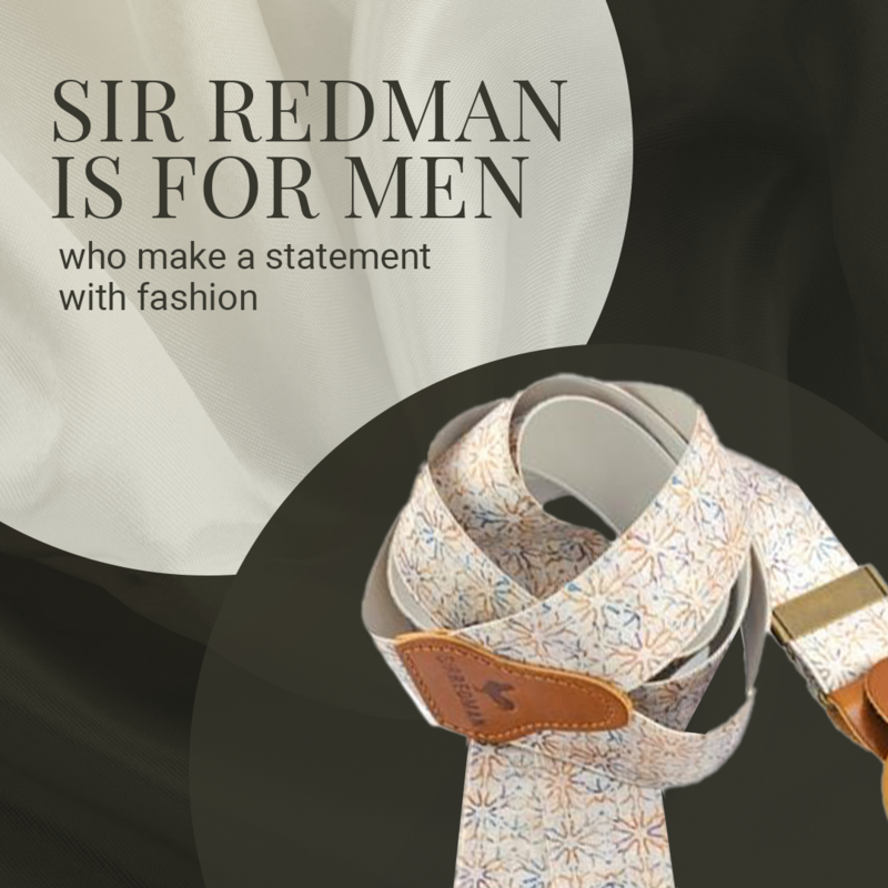 Sir Redman Braces - Y-Model - Off-white