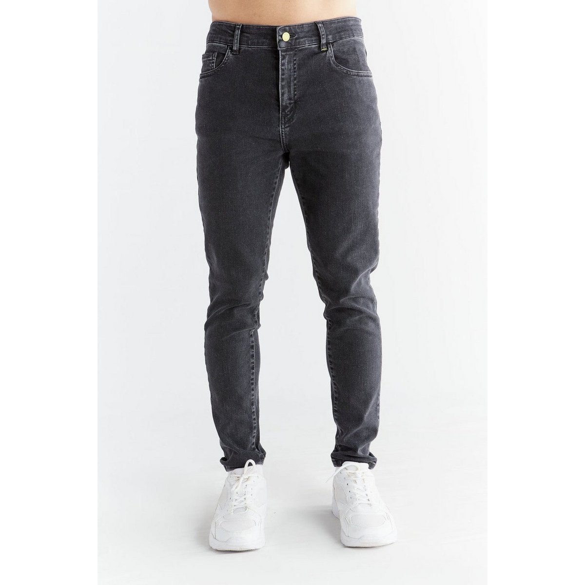 MD1015-145 | Herren Skinny Fit - Carbon Grey