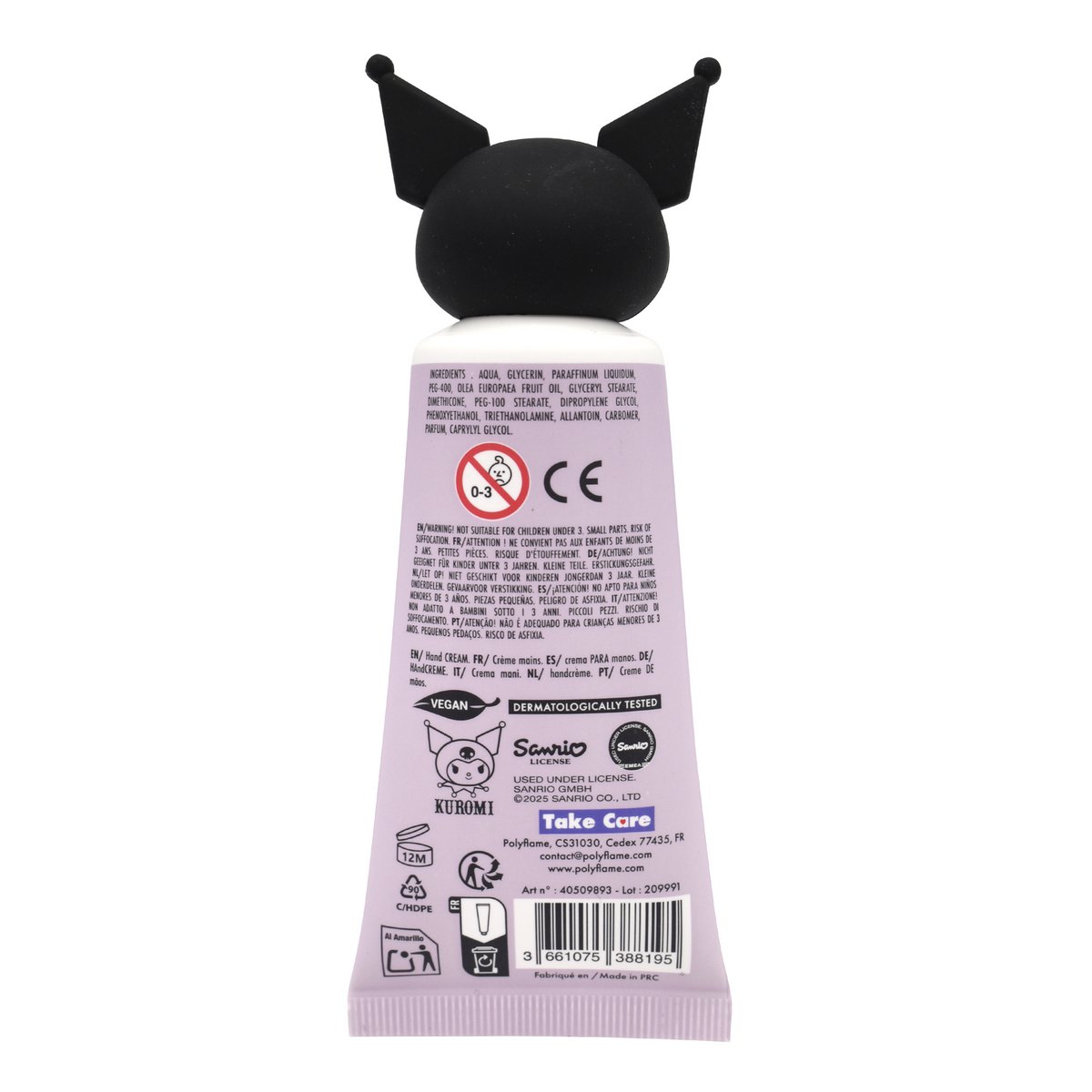 Kuromi hand cream - Intense softness - 40ml