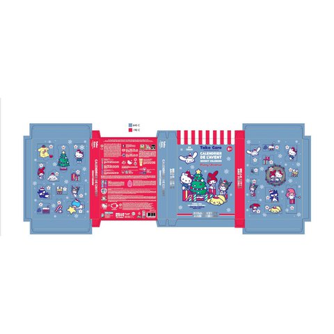Hello Kitty Friends Advent Calendar 24 Boxes – Assortment 6