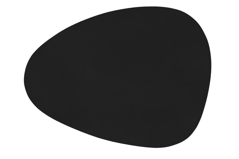 Dækkeserviet TOGO - Vegansk læder - Sten - 42x32 cm
