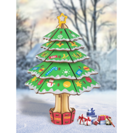 Building kit Christmas tree color