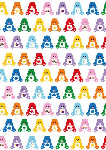 Care bears troetelbeertjes alle kleuren van de regenboog
