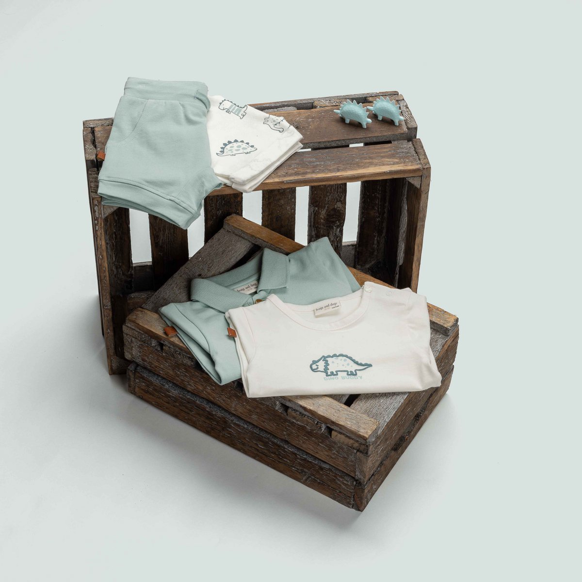 Dino Piqué Polo Kids | Cloud Blue