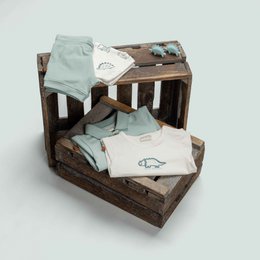 Dino Piqué Polo Kids | Cloud Blue