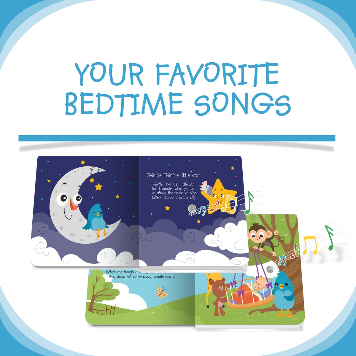 Ditty Bird Baby Sound Book: Canciones para dormir