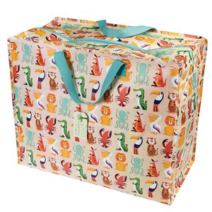 Jumbo opbergtas - Colourful Creatures