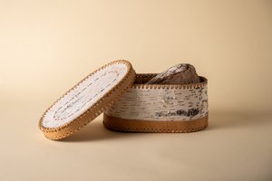 Bread box single white