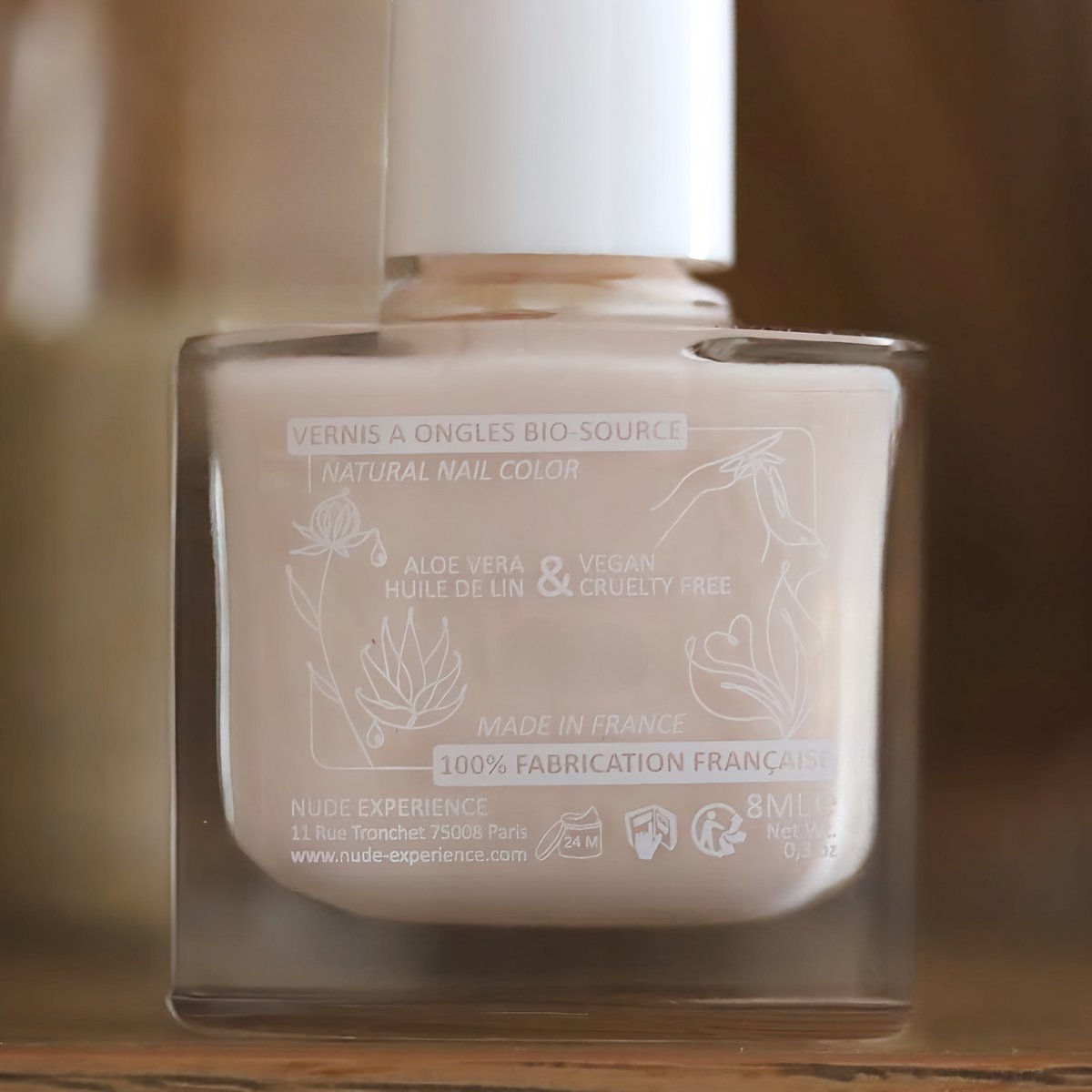Esmalte de uñas de origen orgánico - HONEYMOON