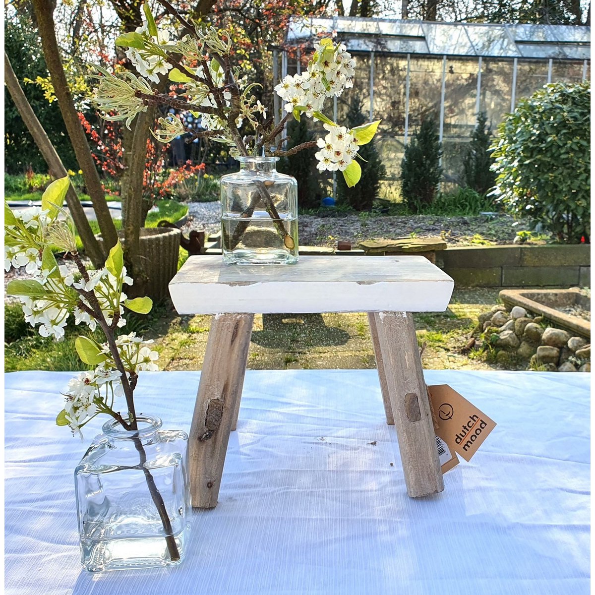 meuble ancien tabouret deco hollandais 20